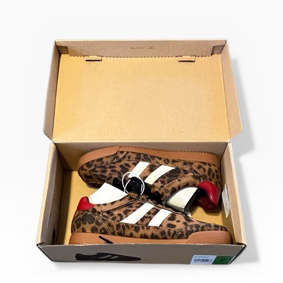 NEW Steve Madden Retro Suede Sneakers Shoes Women’s Size 7 Leopard Animal Print - Picture 8 of 10
